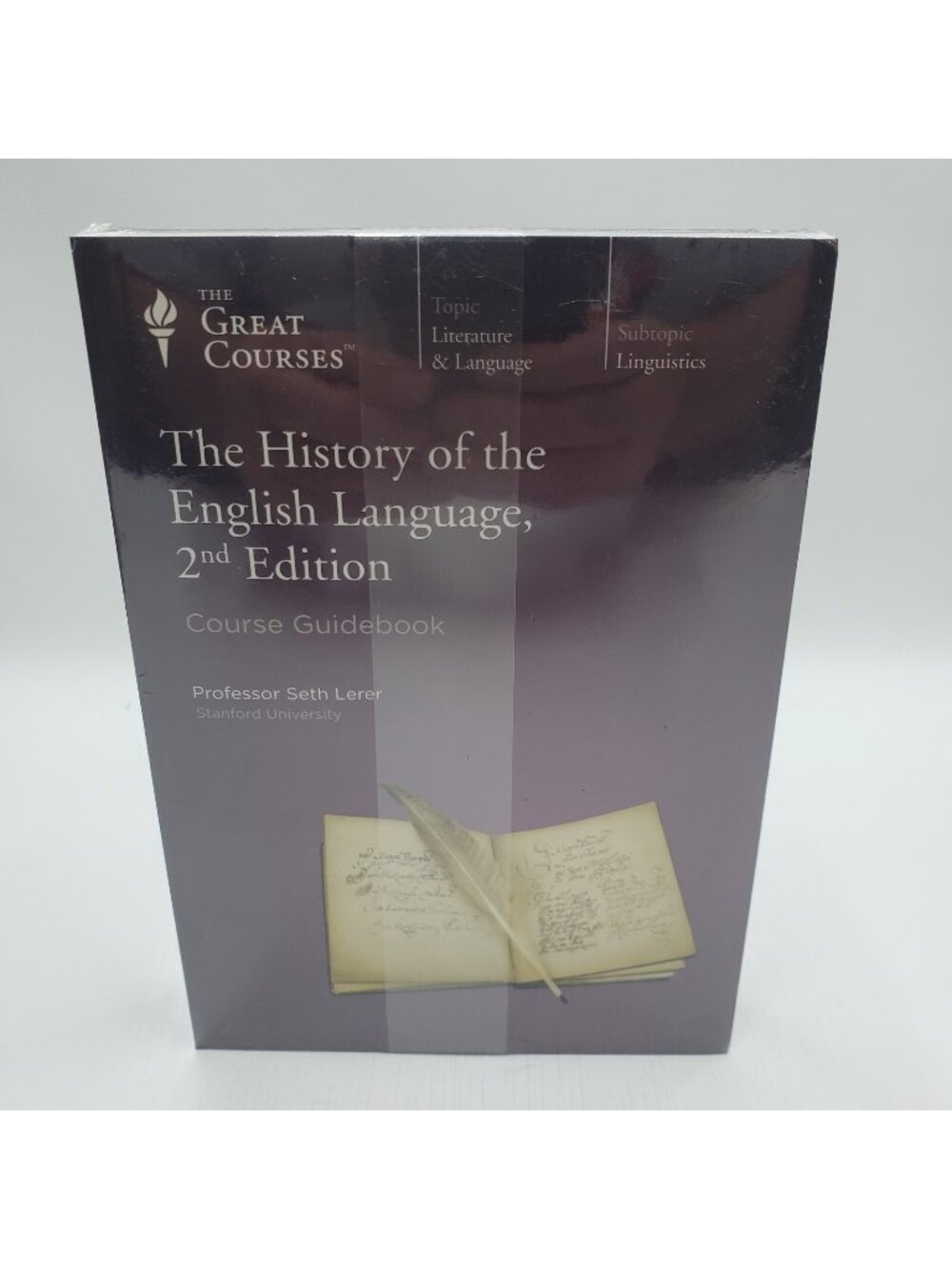 Great Courses The History of the English Language 2nd Edition Sealed DVD Guide